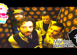 b monkey weather dotto clown