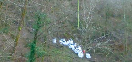 rifiuti bosco mocogna