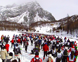 b La Traccia Bianca Una Ciaspolata per tutti