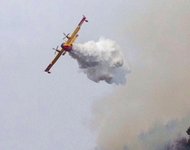 b canadair lancio