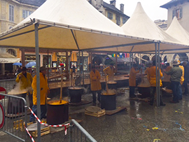 b polenta piazza pioggia