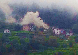 b incendio crevola casa monte