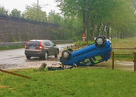 b auto cappottata ornavasso