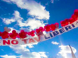 b no tav liberi palloncini