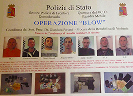 b operazione blow arresti polizia