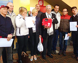 b oratorio defibrillatore