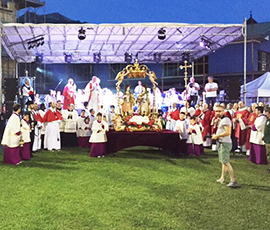 b patronale domo giugno santini palco