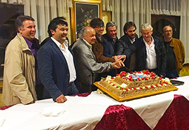 b valli presentazione rally 16 torta