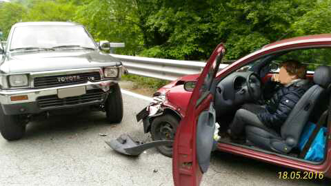 incidente crodo ka jeep conducente