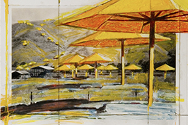 b christo ecole ombrelloni