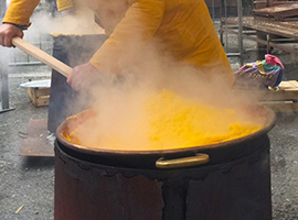 b polenta paiolo trusur