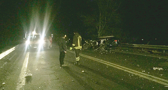 incidente superstrada mortale gennaio 17 2