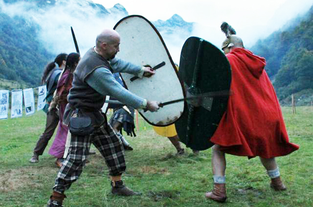 celti scudi guerra Ph Massimo Bertina 1