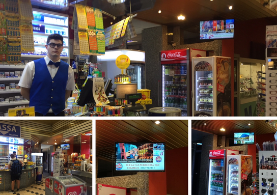 schermo 24 buffet stazione domo mix