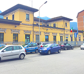 corta commissariato polizia stazione domo