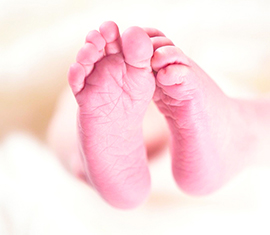 corta piedi bambino