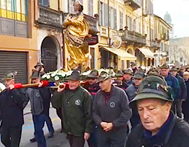 corta processione madonna giubileo