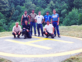 corta bognanco piazzola elicottero