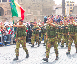 corta militari marcia