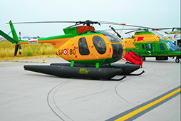 corta elicottero sagf pista