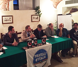 corta fratelli italia allam presentazione