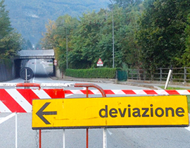 corta sottopasso chiusura villa