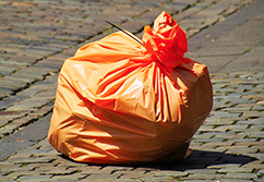 corta sacchetto immondizia